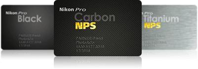 Les cartes fidélités Nikon Pro